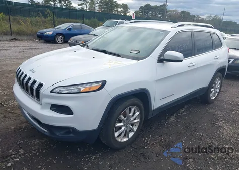 2016 Jeep Cherokee Limited из США, поврежденный, VIN 1C4PJLDBXGW200528
